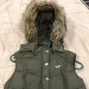 Hollister down vest